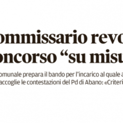 Da sempre il Partito Democratico lavora per Abano, con precisione e costanza